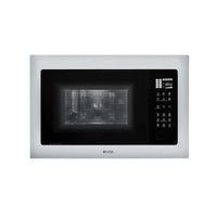 Micro-ondas Evol C13 25 litros inox embutir 60cm com painel touch e grill, frente em vidro preto