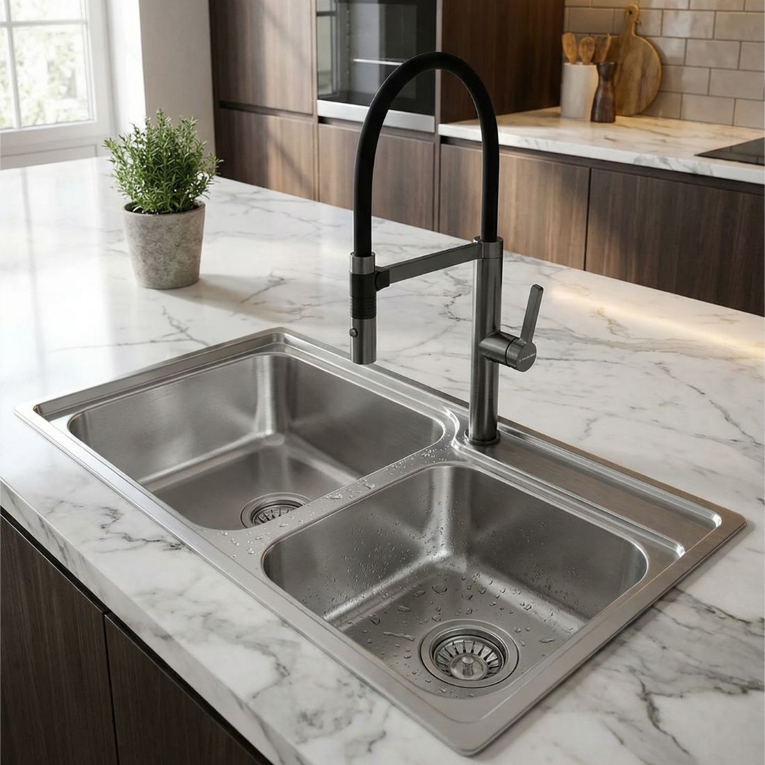 Misturador Monocomando Debacco para Cozinha com Imã Grey