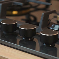 Cooktop à Gás Cuisinart Arkton 5 Bocas Vidro Preto 90cm