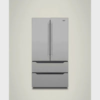 Refrigerador Tecno Professional French Door 636 Litros Inox com design moderno em aço inox.
