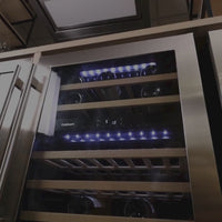 Adega Cuisinart Arkton 44 Garrafas Inox 60cm - Abertura Direita