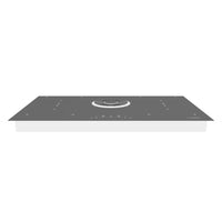 Cooktop de Indução Tecno com Coifa Retrátil 90cm