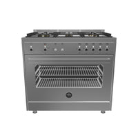 Fogão Bertazzoni Professional Inox 90cm 5 Bocas Forno Elétrico 142L