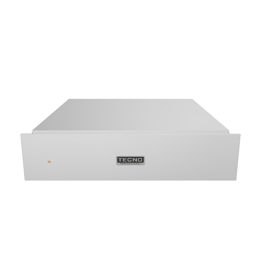 Gaveta Aquecida Tecno Professional Inox 60cm com acabamento em aço inox 304, ideal para aquecer alimentos.