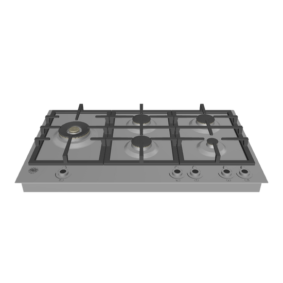 Veja em 360º o cooktop bertazzoni professional 