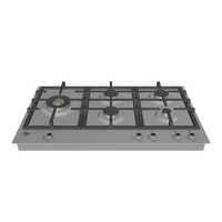 Veja em 360º o cooktop bertazzoni professional 