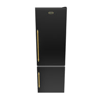 Refrigerador Tecno Vintage Bottom Freezer 324 Litros Inox 60cm