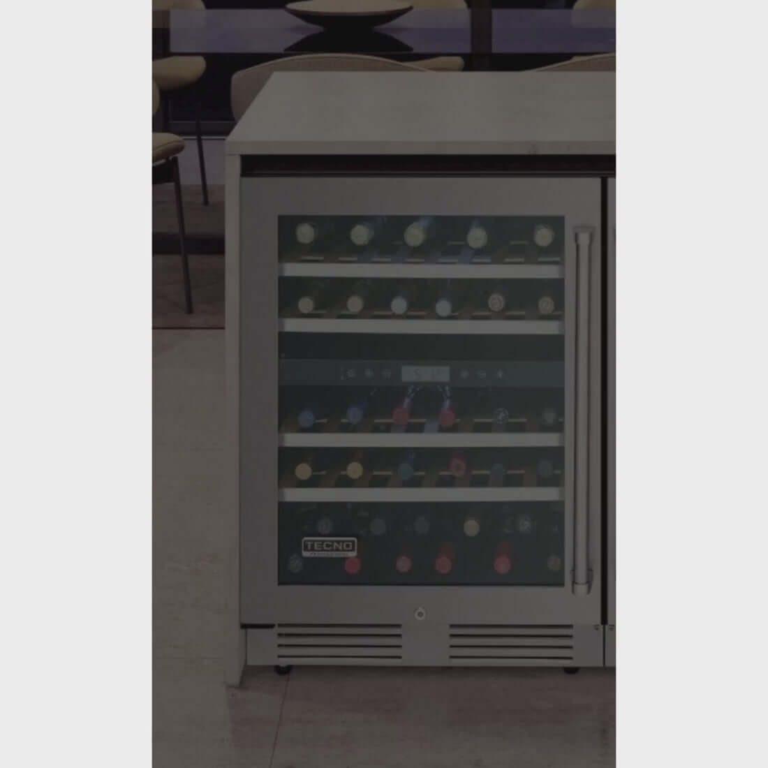 Cervejeira Tecno Professional 136L Inox 60cm Ab. Direita – Casacomcê