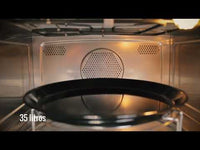 Forno Micro-ondas Combinado Debacco Montreal Digital Vidro 35 Litros 60cm — forno combinado de embutir em inox e vidro com painel digital e porta de vidro