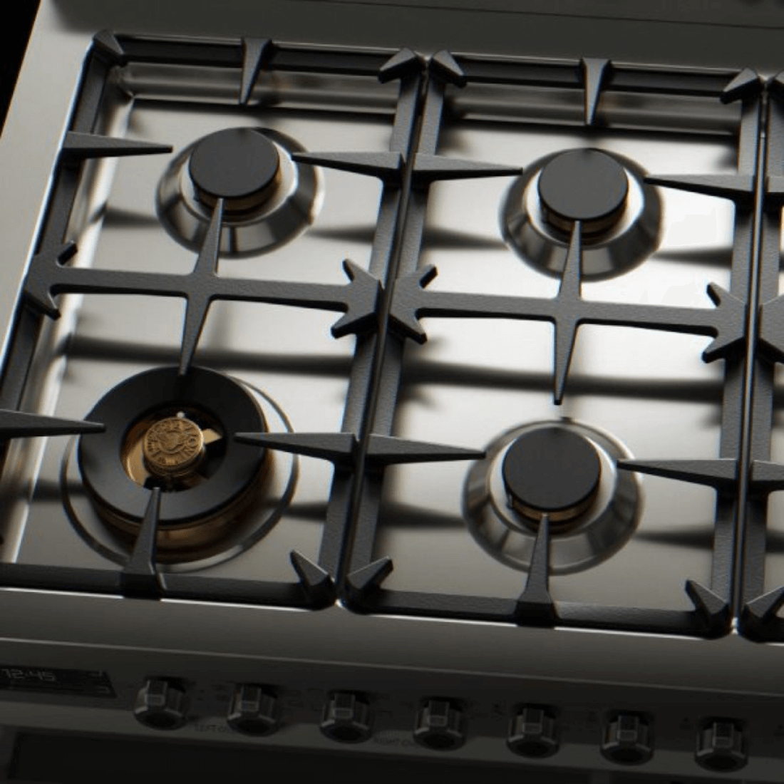 Fogão Bertazzoni Professional 6 Bocas Forno Elétrico Duplo 138 Litros Inox 120cm