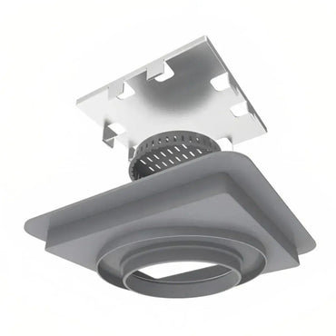 Ralo Quadrado Elleve Square 15x15cm - Tampa Oculta, ralo de piso com acabamento inox escovado e sistema oculto de instalação