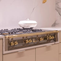 Rangetop Lofra Dolcevita 5 Bocas e 2 Zonas Elétricas Inox 120cm