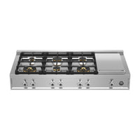 RangeTop Bertazzoni Professional á Gás 6 bocas com Grill Elétrico Inox 122cm 127V