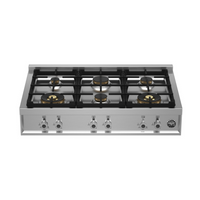 RangeTop Bertazzoni Professional á Gás 6 Bocas Inox 91cm Bivolt
