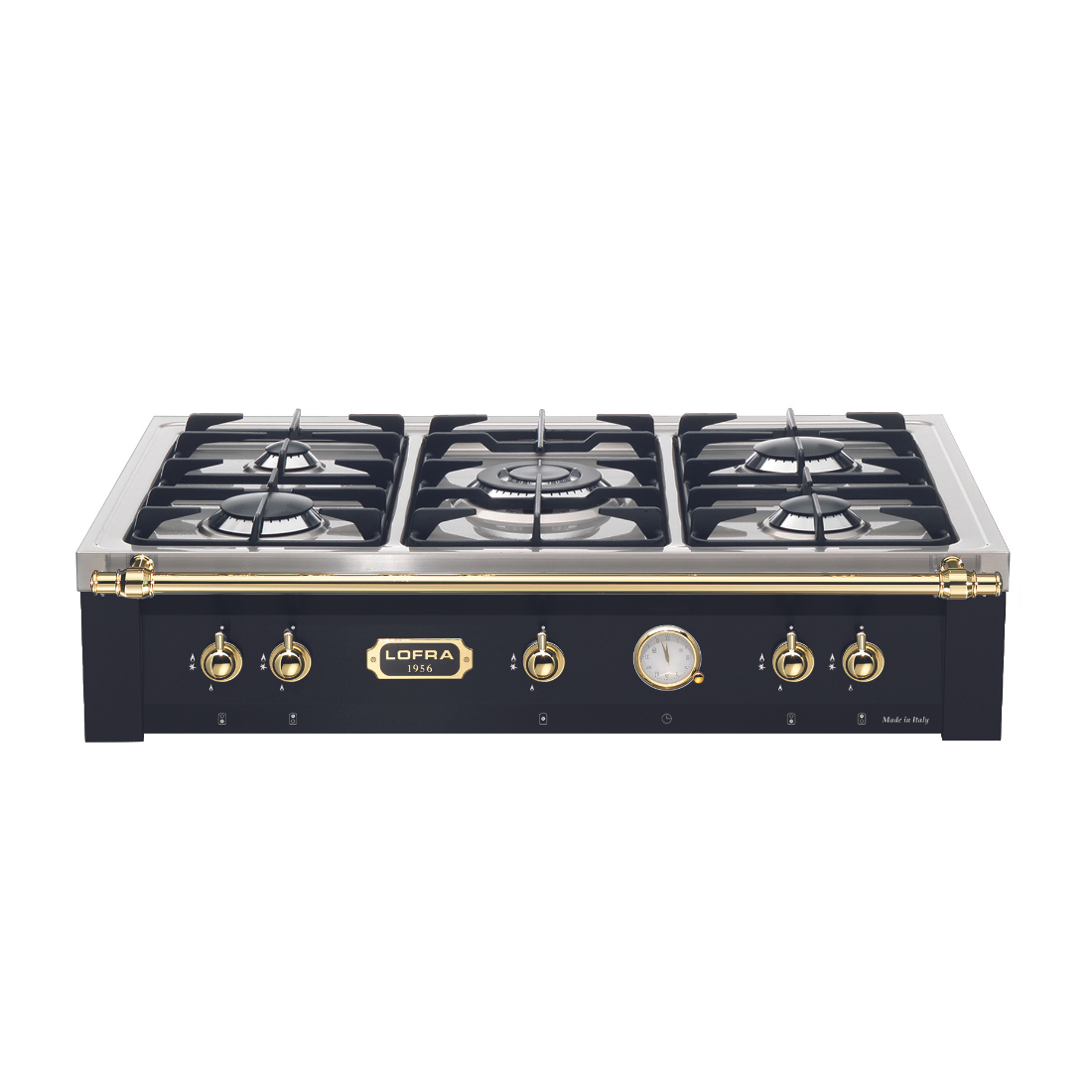 Rangetop Lofra Dolcevita á Gás 5 Bocas Preto 90cm 220V