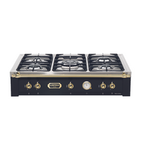 Rangetop Lofra Dolcevita á Gás 5 Bocas Preto 90cm 220V