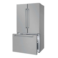 Refrigerador Evol French Door Moritz inox 572L 91cm com dispenser de água e ice maker integrado
