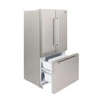 Refrigerador CrissAir French Door 575 Litros Inox 91cm