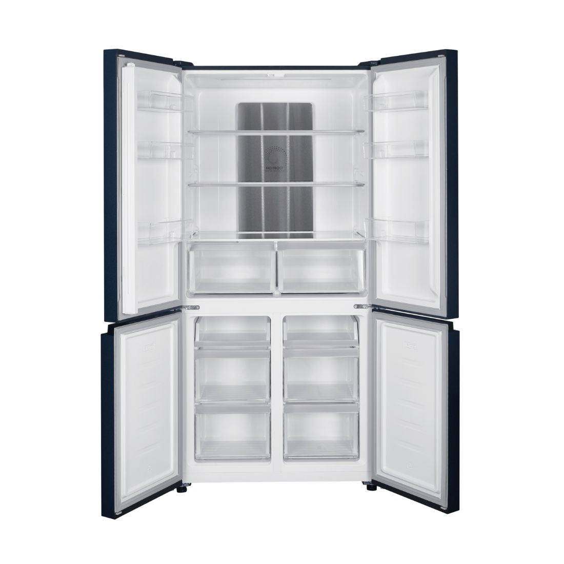 Refrigerador Debacco 600 Litros Inox 91cm - refrigerador  em inox escovado, four door com quatro portas, puxadores discretos e design premium