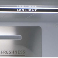 Iluminação em LED do Refrigerador Side by Side Debacco para melhor visibilidade e frescor dos alimentos.