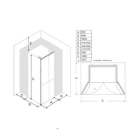 Refrigerador Debacco 600 Litros Inox 91cm refrigerador de embutir com acabamento inox, quatro portas e medidas técnicas na planta