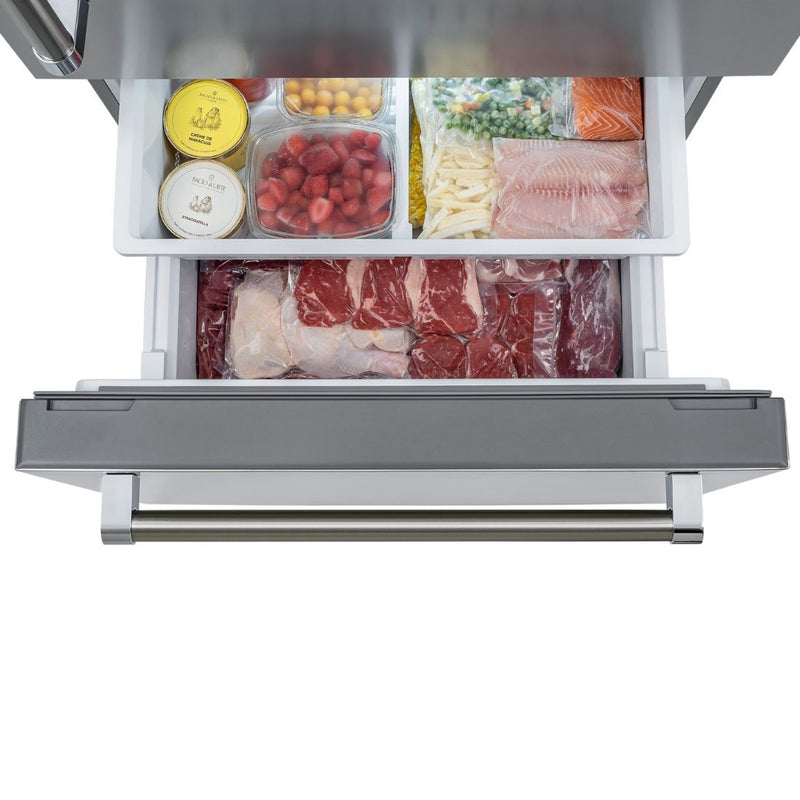 Freezer Amplo com Icemaker Automático