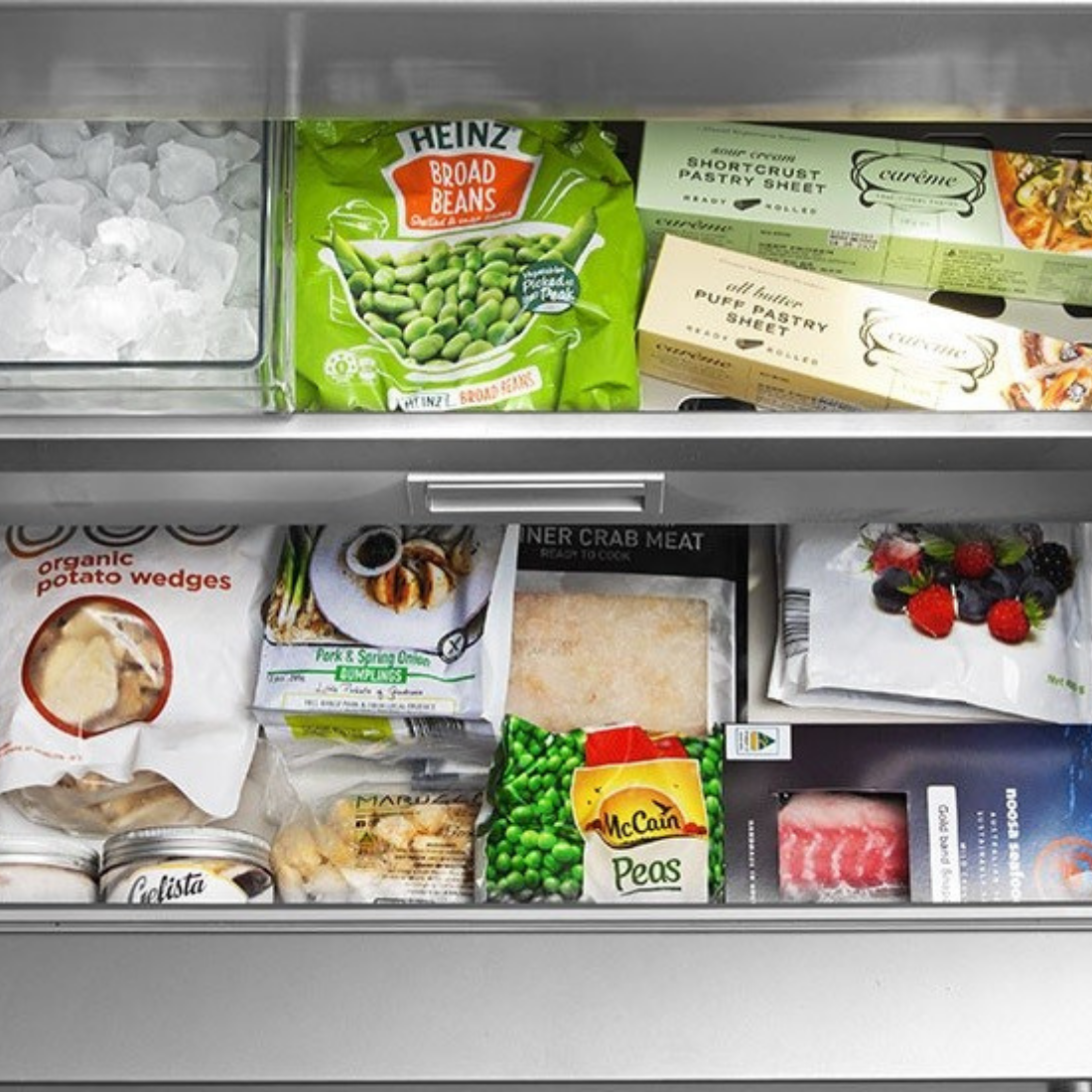 Refrigerador p/ Revestir e embutir Bottom Freezer 596 Litros 90cm Inox 220V - Abertura para Direita