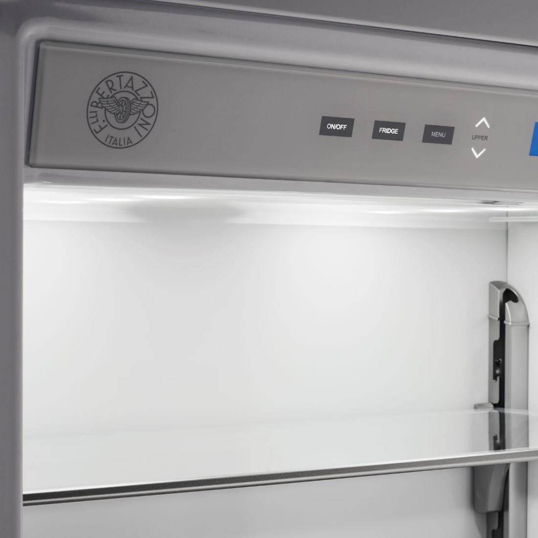 Refrigerador Bertazzoni  p/ Revestir e embutir Bottom Freezer 473 Litros 74cm Inox 220V - Abertura para Esquerda