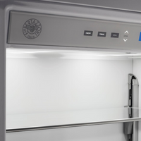 Refrigerador Bertazzoni  p/ Revestir e embutir Bottom Freezer 473 Litros 74cm Inox 220V - Abertura para Esquerda