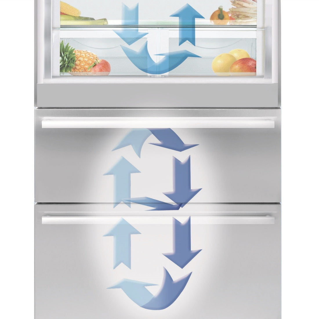Refrigerador Bertazzoni French Door Master Series Gold 636 Litros 91cm 127V