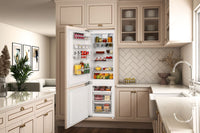 Refrigerador Bottom Freezer Tecno para Revestir 233 Litros 220V - Portas Reversíveis