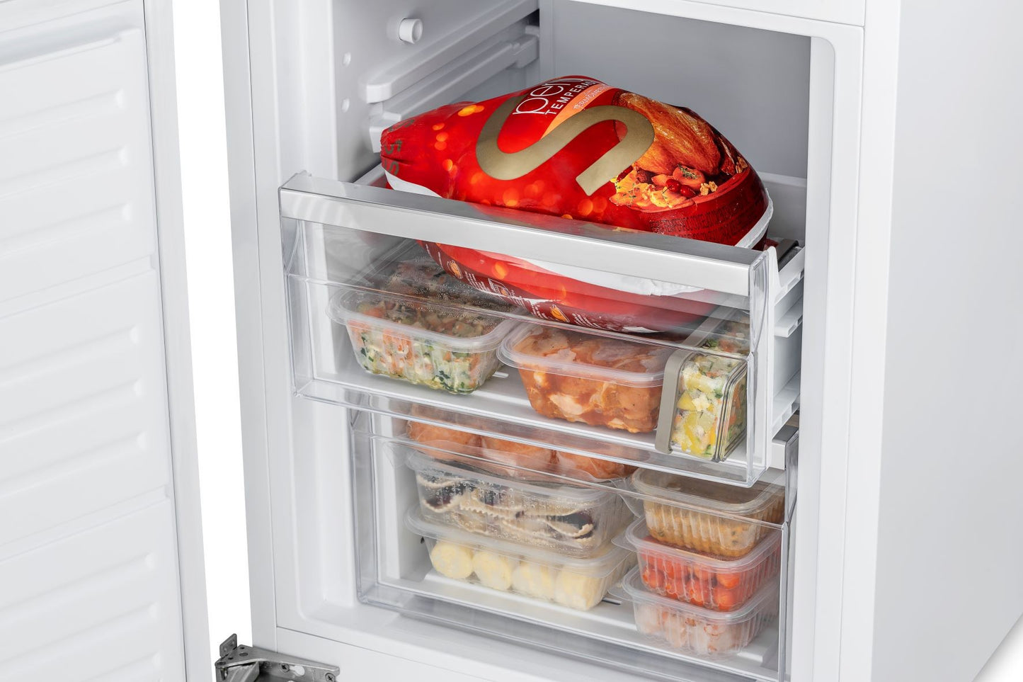Refrigerador Bottom Freezer Tecno para Revestir 233 Litros 220V - Portas Reversíveis
