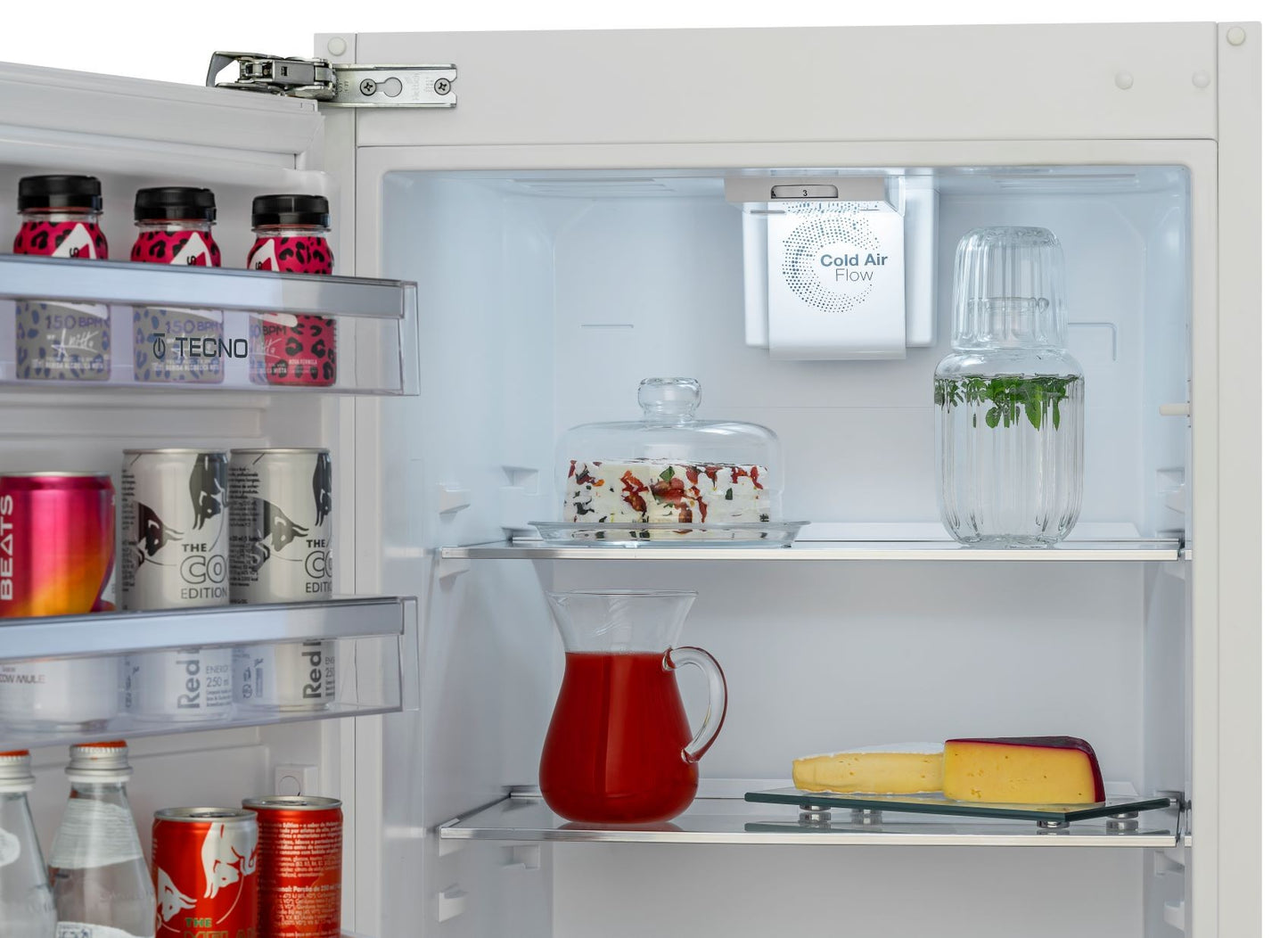 Refrigerador Bottom Freezer Tecno para Revestir 233 Litros 220V - Portas Reversíveis
