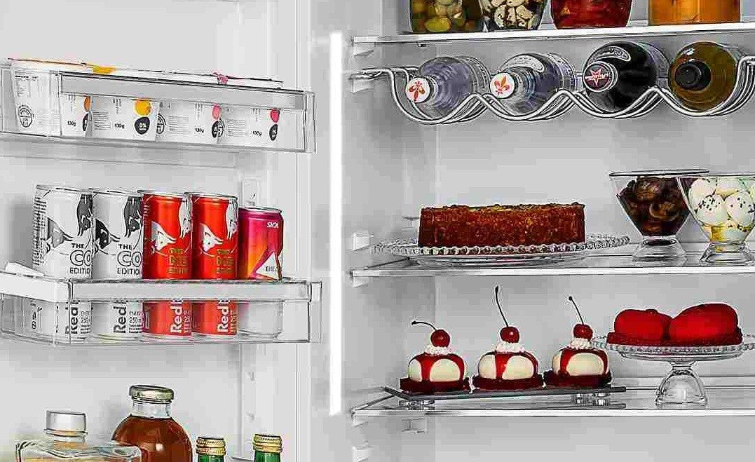 Refrigerador Bottom Freezer Tecno para Revestir 233 Litros 220V - Portas Reversíveis