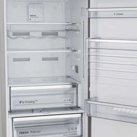 Refrigerador Tecno DUO Bottom Freezer 648 Litros Inox 122cm