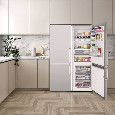Refrigerador Tecno DUO Bottom Freezer 648 Litros Inox 122cm