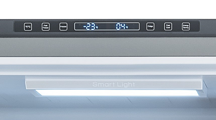 Refrigerador Bottom Freezer Professional de Embutir 445 Litros Inox 220V - Abertura para Direita