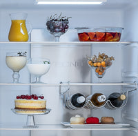 Refrigerador Bottom Freezer Professional de Embutir 445 Litros Inox 220V - Abertura para Direita