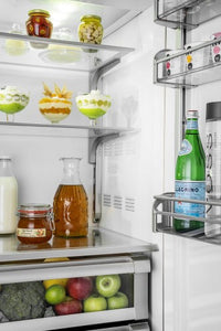 Refrigerador p/ Revestir e embutir Bottom Freezer 596 Litros 90cm Inox 220V - Abertura para Direita