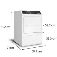 Secadora de Roupas Elétrica Speed Queen 10,5 Kg Branca - ADEE9