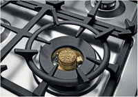 RangeTop Bertazzoni Professional á Gás 6 bocas com Grill Elétrico Inox 122cm 127V