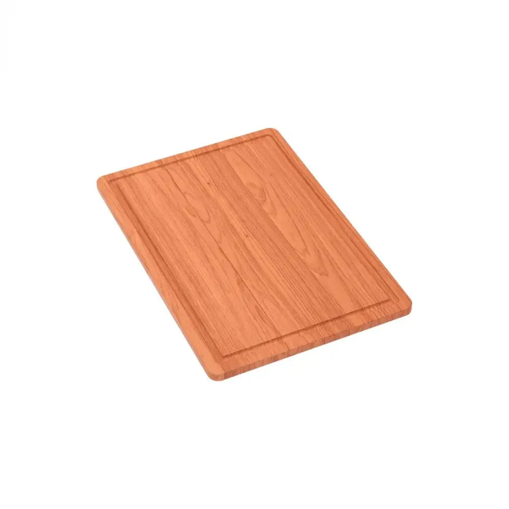 Tábua Debacco Quadratino Gourmet 440x300 mm em madeira com borda rebaixada para reter sucos, ideal para carnes grelhadas e servir