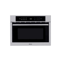 Forno Evol combinado com Micro-ondas IX13 Inox 60cm, 35L, painel digital touch em aço inox e vidro temperado
