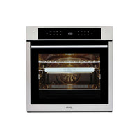 Forno Evol Elétrico embutir 73L inox 60cm com Air Fryer cesto incluso e painel digital Wake Up