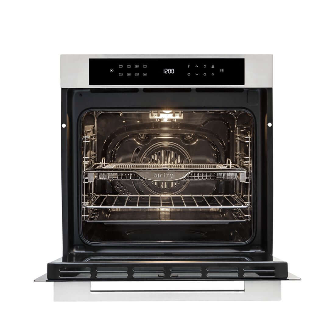 Forno Evol Elétrico IX13 73L inox 60cm com Air Fryer integrado, painel digital Wake Up e cesto incluso