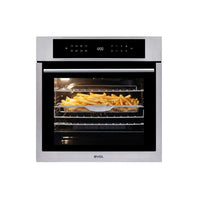 Forno Evol Elétrico IX13 inox 73L 60cm embutir com air fry e cesto de batatas fritas visível