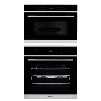 Torre Quente Evol com forno elétrico Air Fryer e forno combinado micro-ondas IX17 preto 60cm painel touch