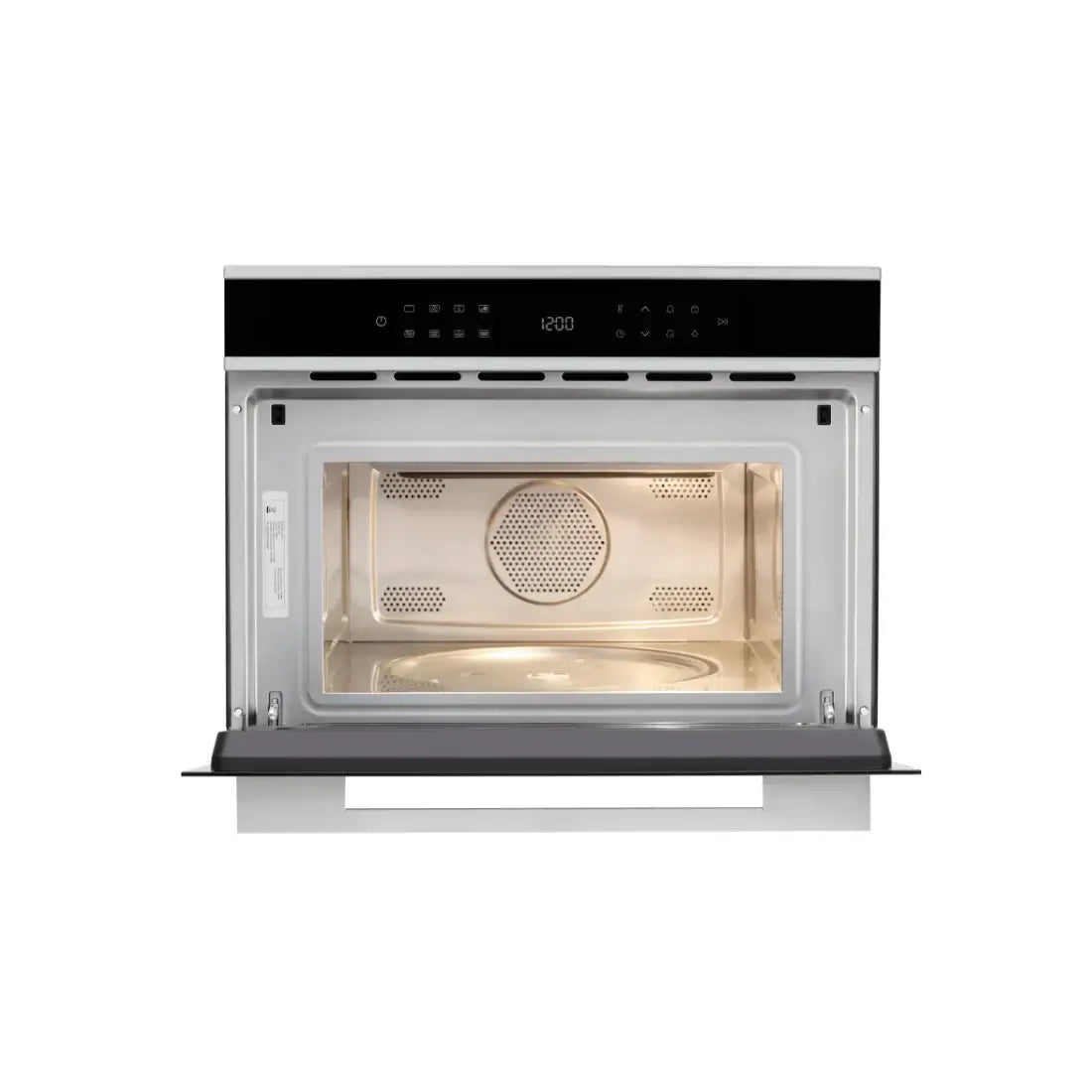 Alt Tag: Torre Quente Evol forno combinado com micro-ondas IX17 35L painel digital touch e interior iluminado