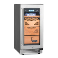 Umidor de Charutos Tecno Professional Inox 38cm