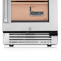 Umidor de Charutos Tecno Professional Inox 38cm